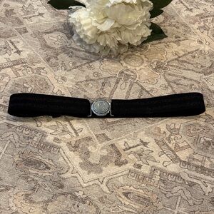 KL Select Equestrian Belt Women’s Black/Black Sparkle Silver Adjustable